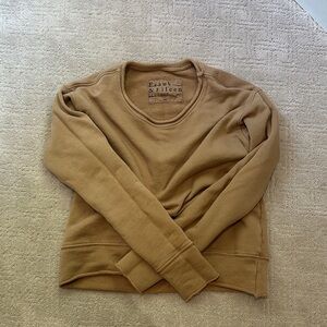 Frank & Eileen Women's Camel Crew Neck Sweater